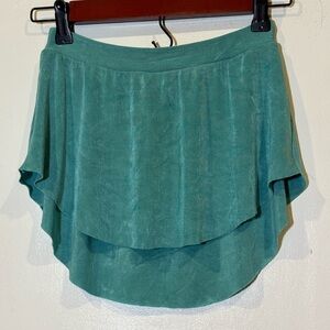 Teal Women's / Juniors Ballet Skirt (small)